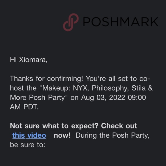 Makeup: NYX, Philosophy, Stila & More Posh Party! - Picture 2 of 2